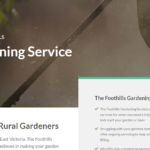 Foothills Gardening Home Page 1